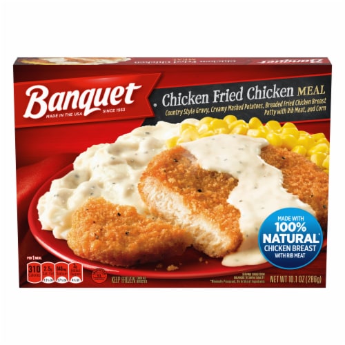 Banquet® Chicken Fried Chicken Frozen Meal, 10.1 oz - QFC