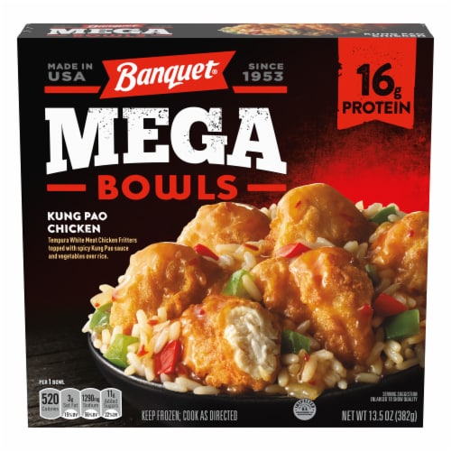Banquet® Mega Bowls Kung Pao Chicken with Rice Frozen Meal