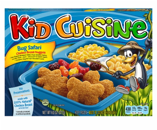 Kid Cuisine® Bug Safari Chicken Breast Nuggets Frozen Meal, 8 oz - Pick ...