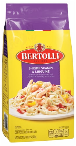 Bertolli Shrimp Scampi & Linguine Frozen Skillet Meal Perspective: front