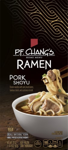 P.F. Chang's Home Menu Pork Shoyu Ramen Meal Perspective: front