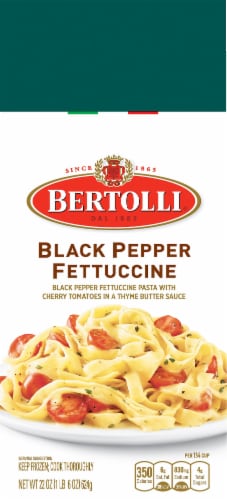Bertolli Black Pepper Fettuccine Frozen Skillet Meal Perspective: front