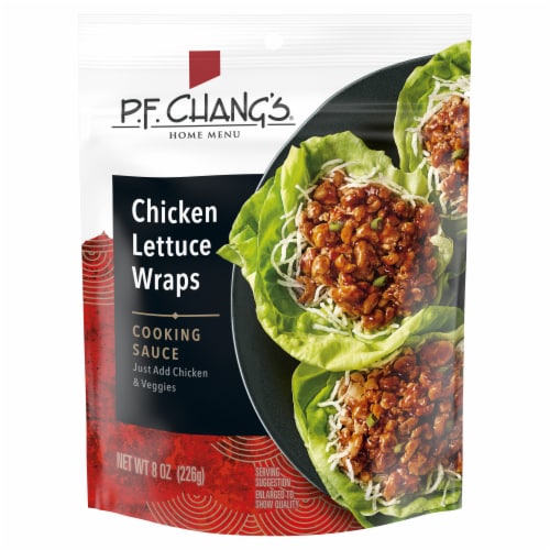 P.F. Chang's Home Menu Chicken Lettuce Wrap Cooking Sauce And Marinade Perspective: front