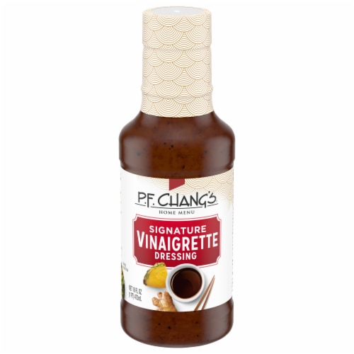 P.F. Chang's Home Menu Signature Vinaigrette Salad Dressing Perspective: front