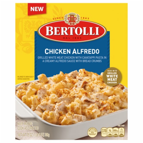 Bertolli® Chicken Alfredo Frozen Meal Perspective: front
