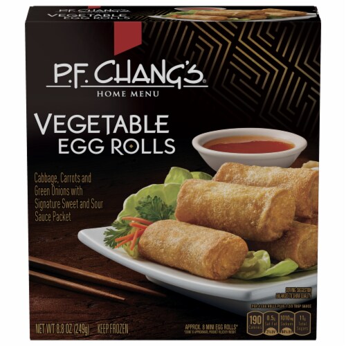 P.F. Chang’s Home Menu Vegetable Mini Egg Rolls Frozen Meal