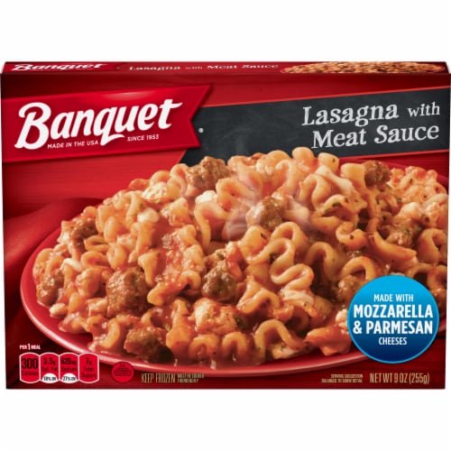 Banquet® Lasagna With Meat Sauce Perspective: front