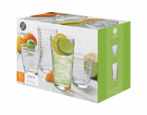 Libbey Orbita Drinkware Set Perspective: front