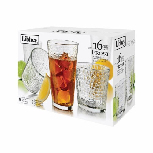 Libbey Frost Drinkware Set, 16 pc - Fry's Food Stores