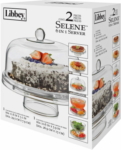 Libbey Selene 6 in 1 Server Clear 11.6 in QFC