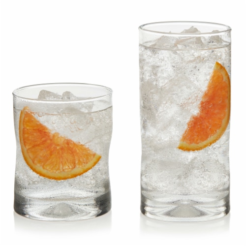 Libbey Impressions Tumbler and Rocks Glass Set, 16 pk - Kroger