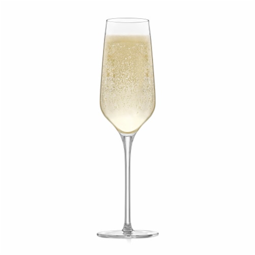 Libbey Signature Greenwich Champagne Flute Glasses Set Perspective: front