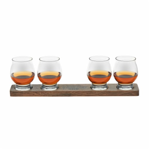 Libbey Classic Smoke All-Purpose Stemless Wine Glasses, Set of 6