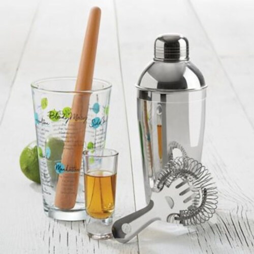 Libbey® Mix-it Up Mixologist Set Perspective: front