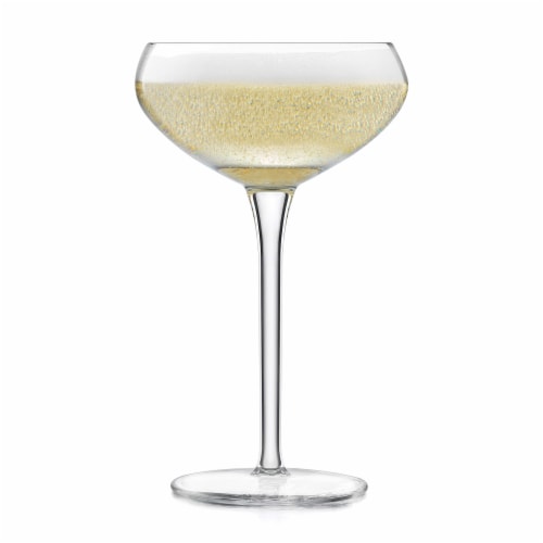 Libbey Signature Kentfield Coupe Cocktail Glasses Set Perspective: front