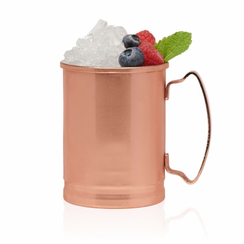 Libbey Moscow Mule Copper Mugs Set Perspective: front