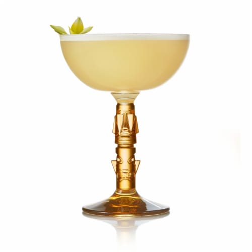 Libbey Tiki Coupe Cocktail Glasses Perspective: front