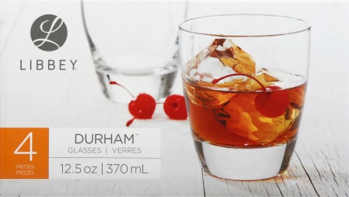 Libbey Durham Glasses Set - Clear Perspective: front