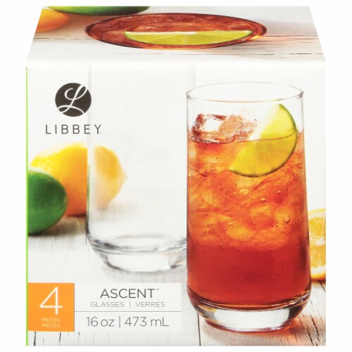Libbey Ascent Cooler Glass Perspective: front