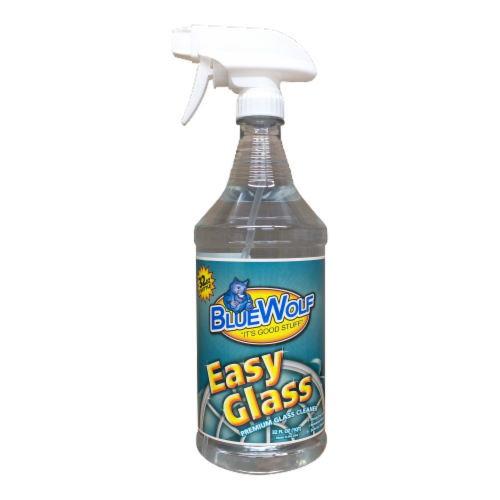Blue Wolf Easy Glass Premium Glass Cleaner Perspective: front