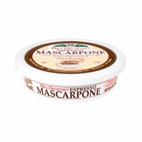 BelGioioso Espresso Mascarpone Cheese Perspective: front