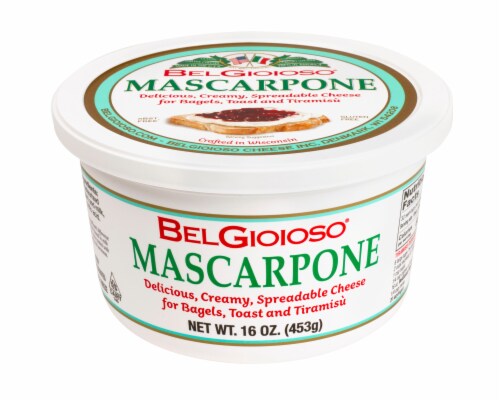 BelGioioso® Mascarpone Cheese Perspective: front