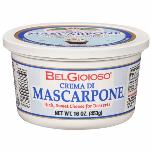 BelGioioso® Crema di Mascarpone™ Cheese Perspective: front