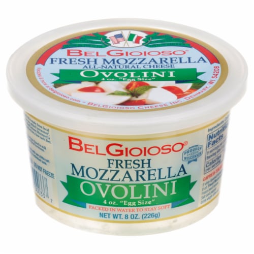 Belgioioso® Fresh Mozzarella Cheese Perspective: front