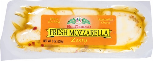 BelGioioso Hand Braided Zesty Fresh Mozzarella Perspective: front