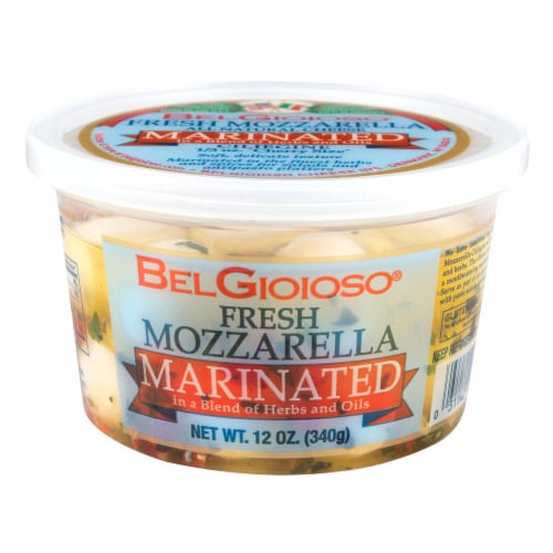 BelGioioso® Marinated Fresh Mozzarella Perspective: front