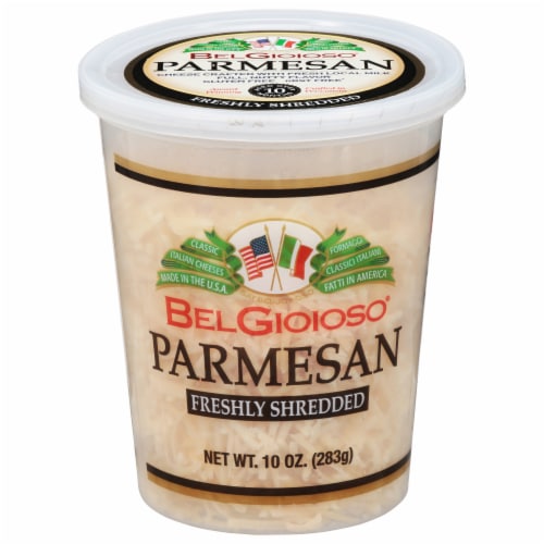 Belgioioso Freshly Shredded Parmesan Cheese 10 Oz Food 4 Less