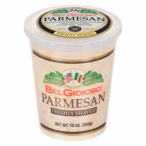 BelGioioso® Freshly Shaved Parmesan Perspective: front