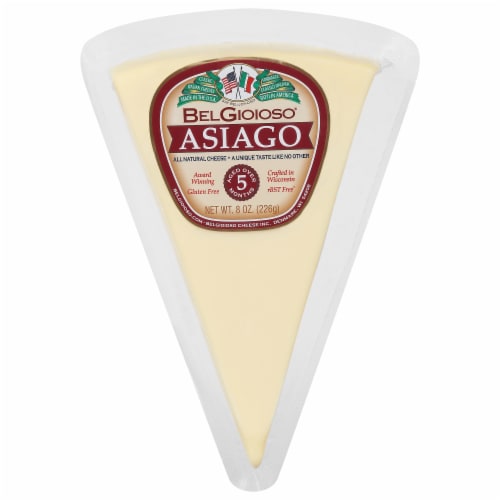 Bel Gioioso Asiago Cheese Wedge