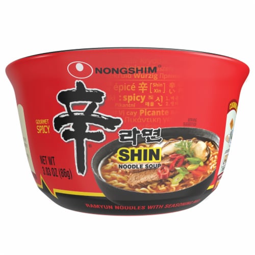 Nongshim® Gourmet Spicy Shin Bowl Noodle Soup, 2.65 oz - Ralphs