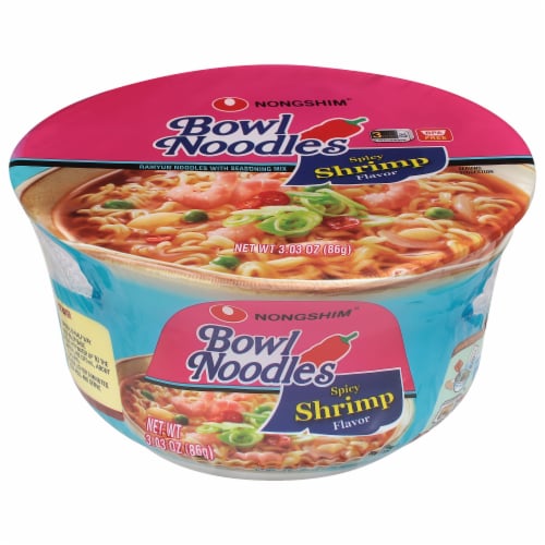 Nongshim® Spicy Shrimp Noodle Bowl, 3.03 oz - Fred Meyer