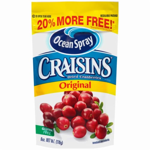 Ocean Spray Original Craisins Perspective: front