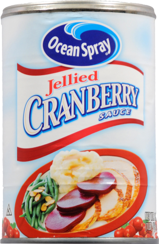 Ocean Spray Jellied Cranberry Sauce Perspective: front