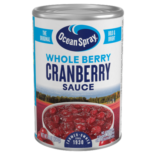Ocean Spray® Whole Berry Cranberry Sauce Perspective: front