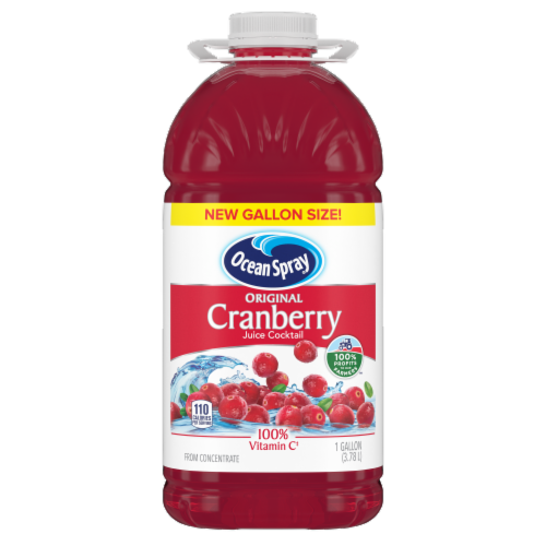 Ocean Spray® Cranberry Juice Cocktail Perspective: front