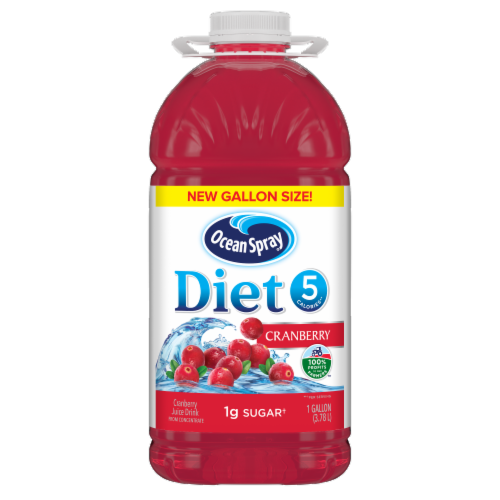 Ocean Spray® Diet Cranberry Juice Drink Perspective: front