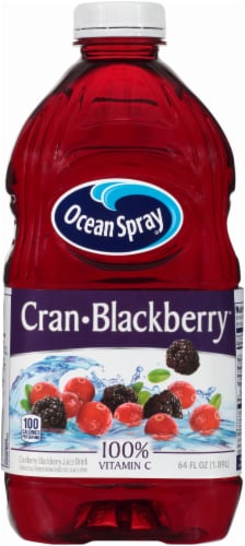 Ocean Spray Cran-Blackberry Juice Drink Perspective: front