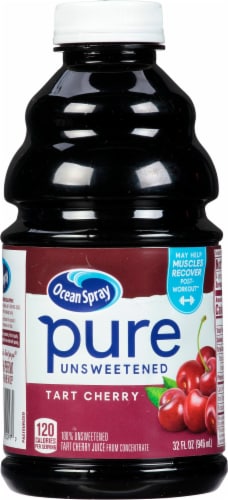 Ocean Spray® 100% Pure Tart Cherry Juice Perspective: front