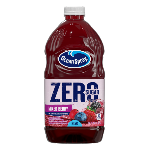 Ocean Spray® Zero Sugar Mixed Berry Juice Perspective: front