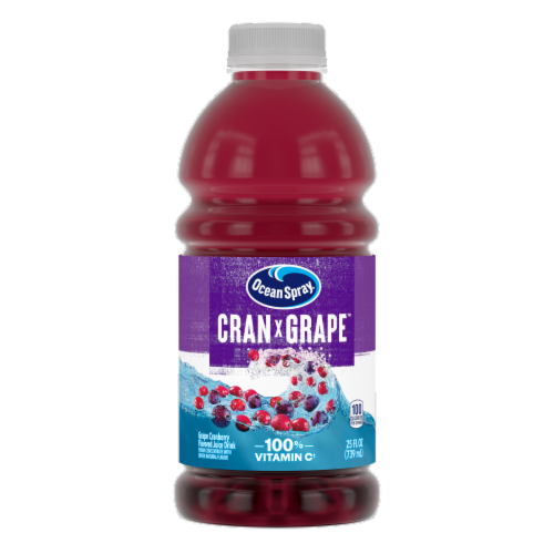 Ocean Spray® Cran-Grape® Cranberry Grape Juice Drink Perspective: front
