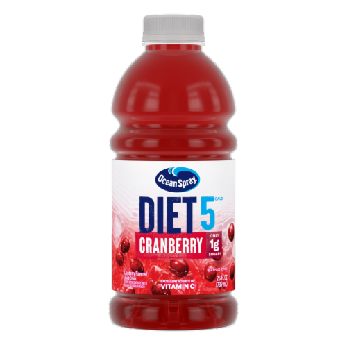 Ocean Spray® Diet Cranberry Juice Drink Perspective: front