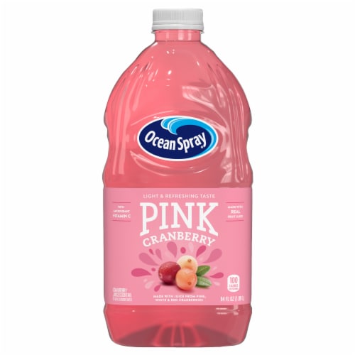 Ocean Spray Pink Cranberry Juice Perspective: front