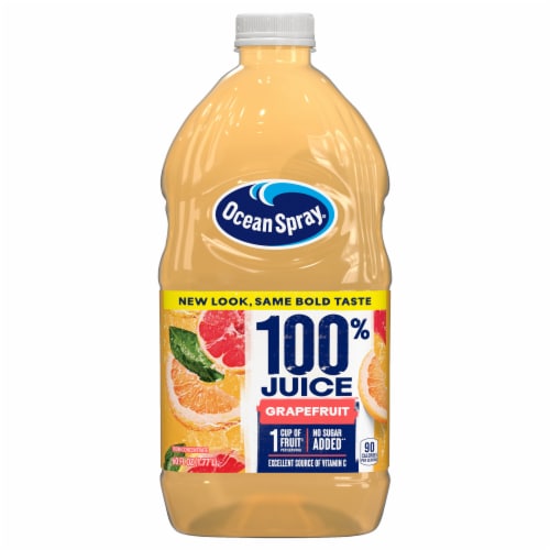 Ocean Spray No Sugar Added 100% Grapefruit Juice, 60 fl oz - Kroger