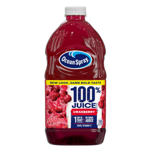 Ocean Spray Cranberry 100% Juice Perspective: front