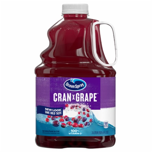 Ocean Spray Cran-Grape Juice Drink, 3 L - King Soopers