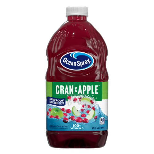 Ocean Spray® Cran-Apple™ Juice Drink Perspective: front